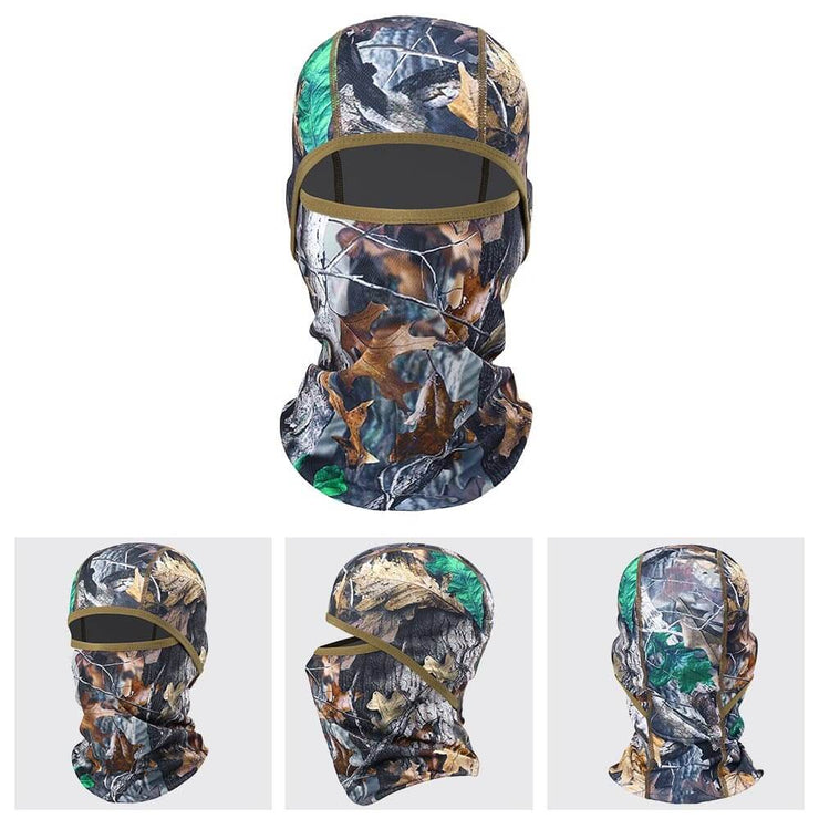 Cagoule camouflage chasseur