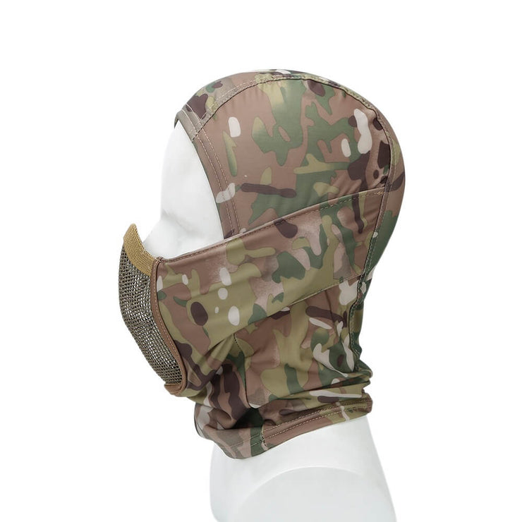 Cagoule grillage airsoft