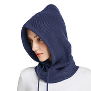 Cagoule élégante marine pour femme