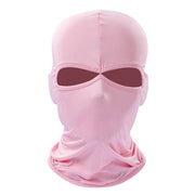 Cagoule 2 trous rose pâle