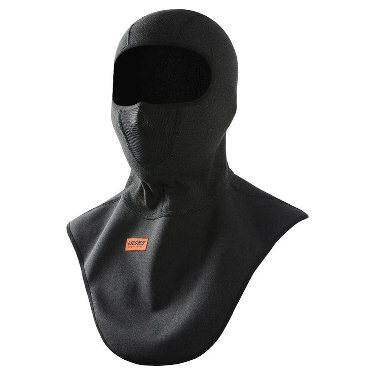 Cagoule de moto avec tour de cou polaire