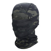 Cagoule noire camouflage